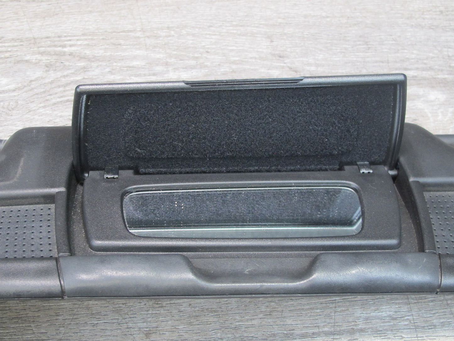 05-11 Mercedes R171 Slk-class Set of 2 Front Right & Left Sun Visor Black OEM