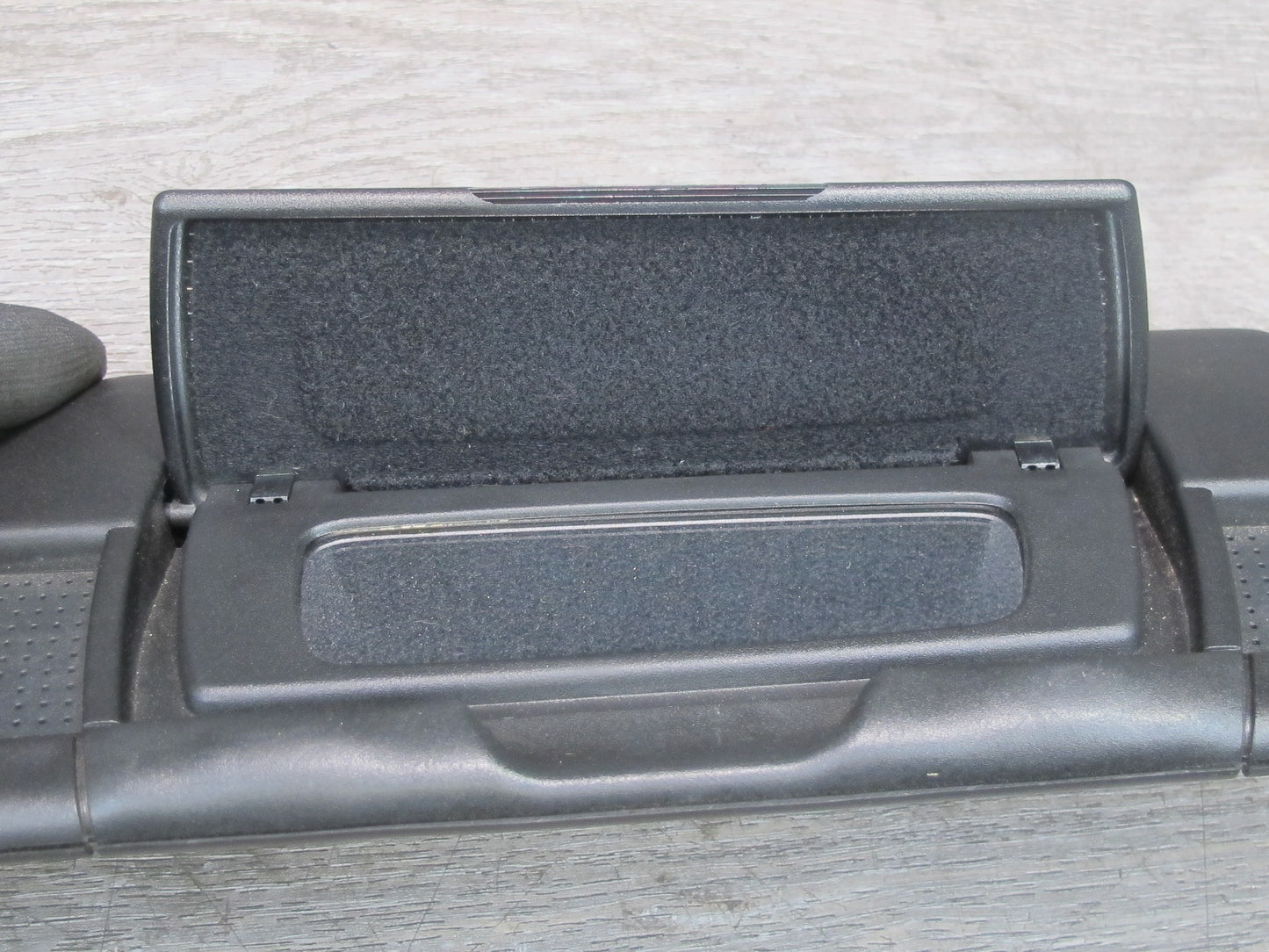 05-11 Mercedes R171 Slk-class Set of 2 Front Right & Left Sun Visor Black OEM