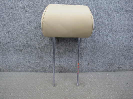 86-91 Mercedes W126 Front Left or Right Seat Leather Headrest OEM