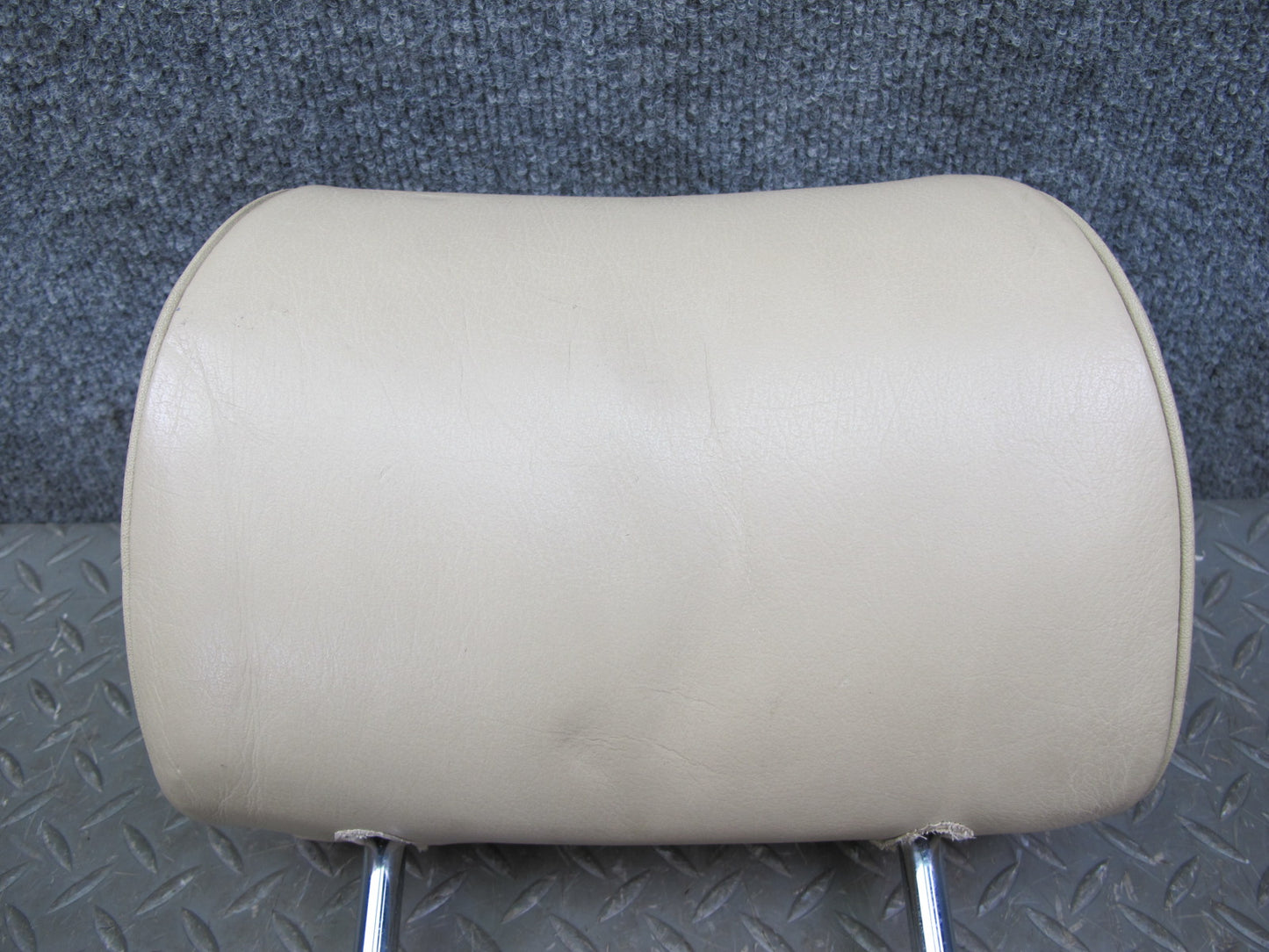 86-91 Mercedes W126 Front Left or Right Seat Leather Headrest OEM