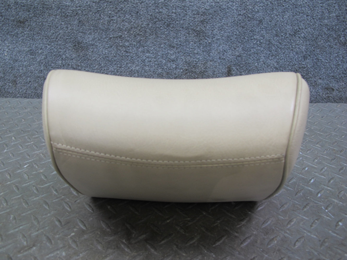 86-91 Mercedes W126 Front Left or Right Seat Leather Headrest OEM