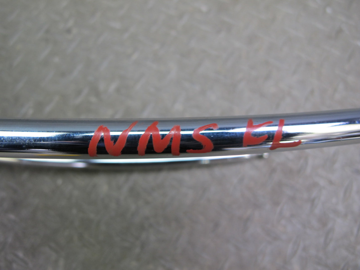 86-91 Mercedes W126 Front Left or Right Seat Leather Headrest OEM