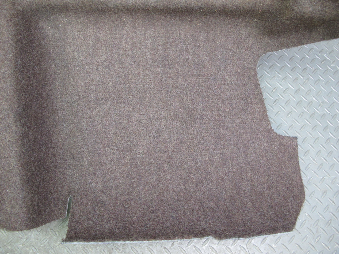 86-91 Mercedes W126 Rear Left Trunk Carpet Liner Trim Cover OEM