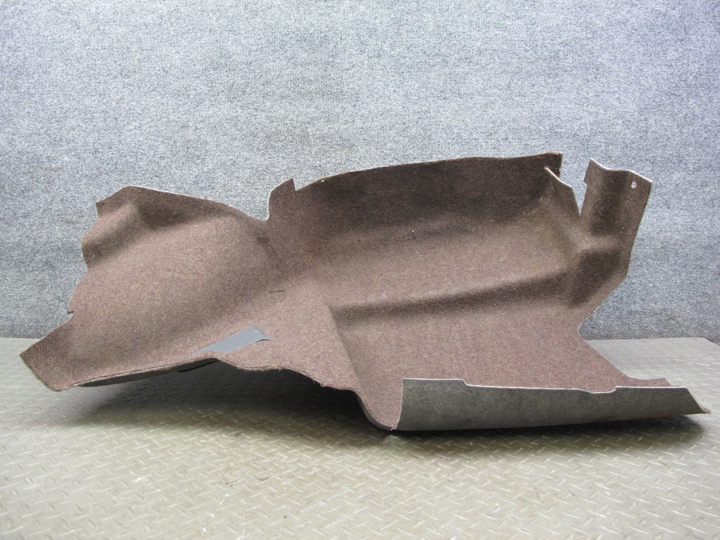 86-91 Mercedes W126 Rear Left Trunk Carpet Liner Trim Cover OEM