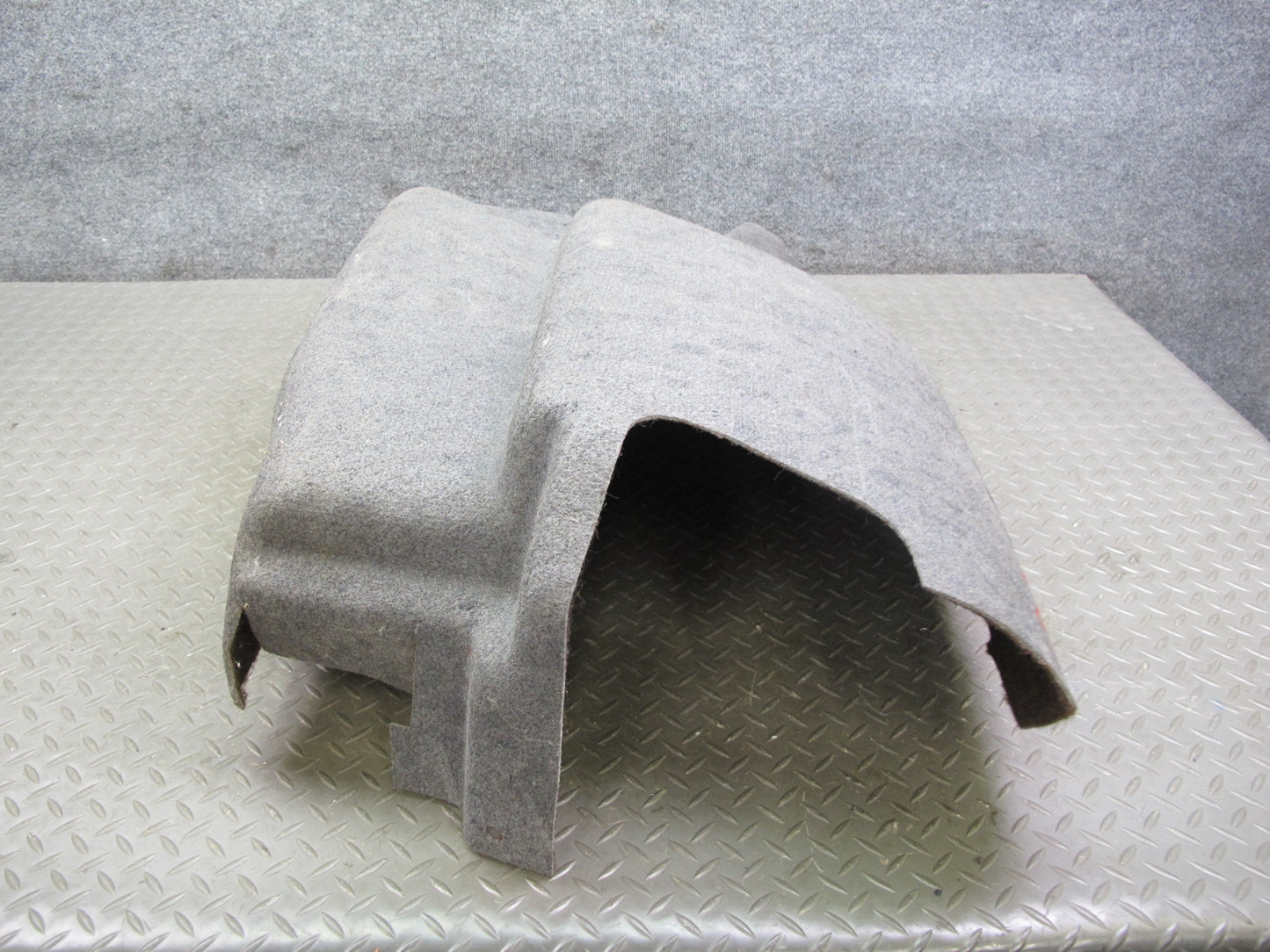 86-91 Mercedes W126 Rear Left Trunk Carpet Liner Trim Cover OEM