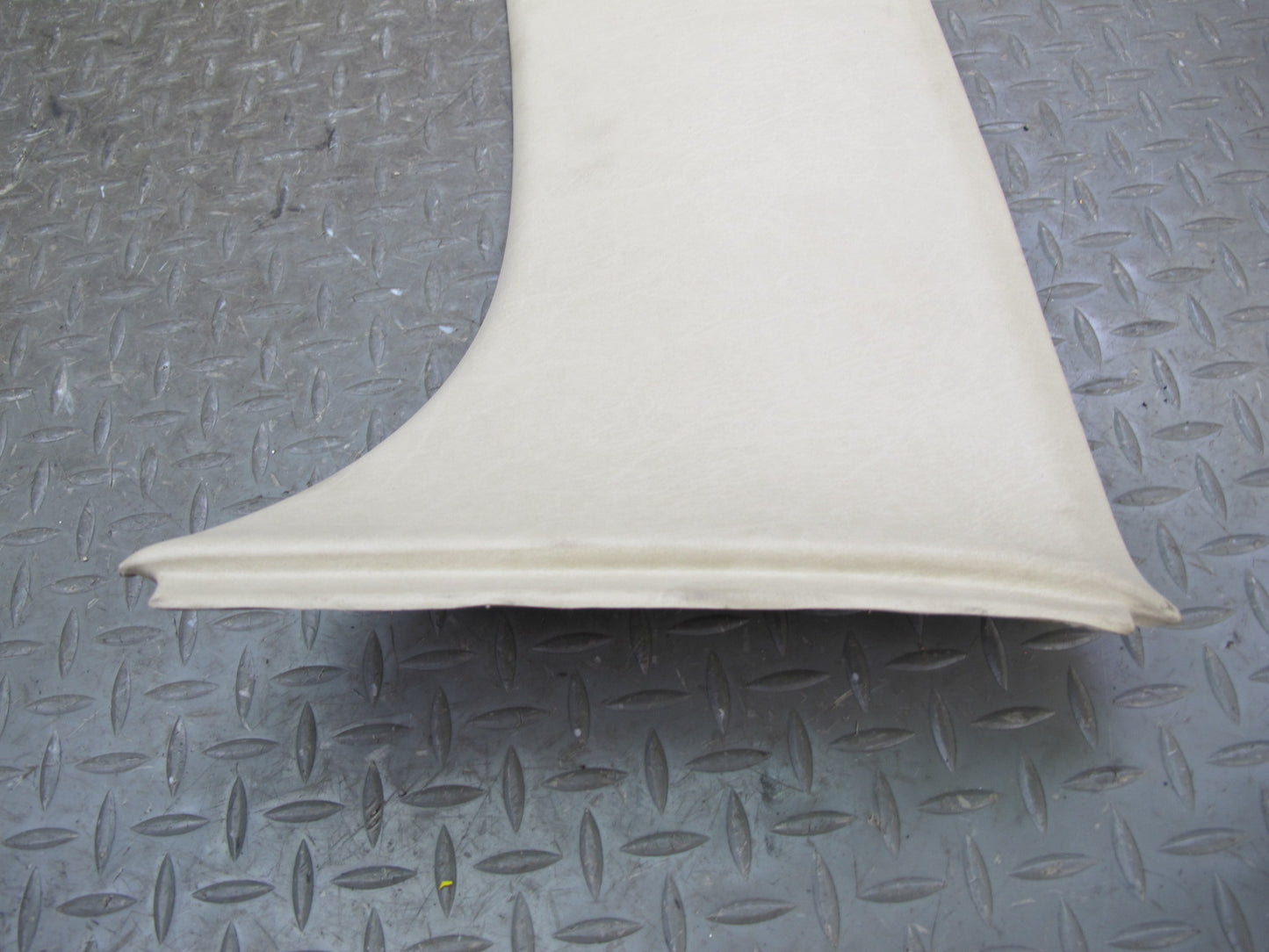 86-91 Mercedes W126 Rear Overhead Headliner Roof Trim Cover Panel Beige OEM