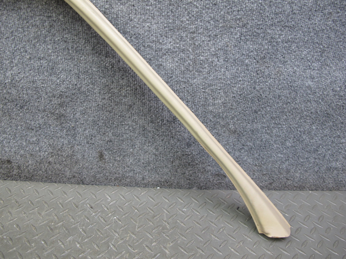 86-91 Mercedes W126 Front Left & Right Door Window Surround Trim Panel Set OEM