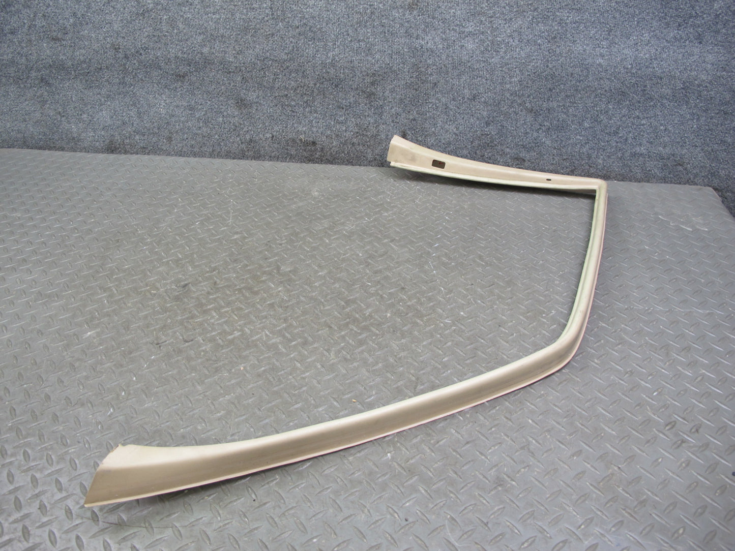 86-91 Mercedes W126 Front Left & Right Door Window Surround Trim Panel Set OEM