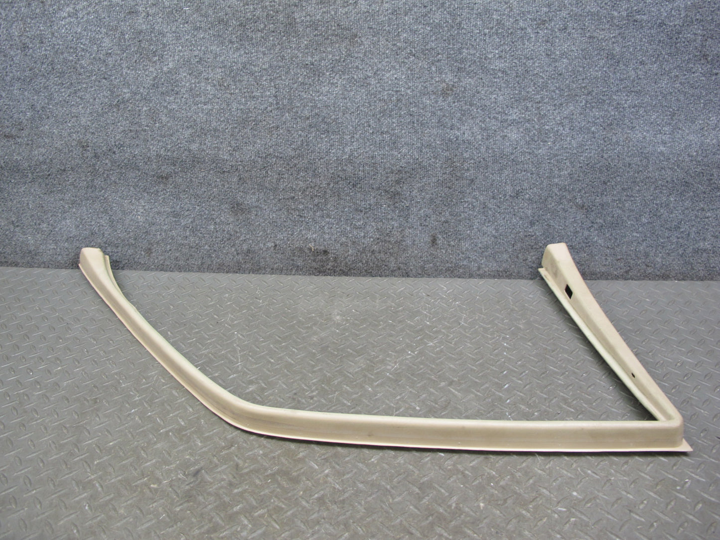 86-91 Mercedes W126 Front Left & Right Door Window Surround Trim Panel Set OEM