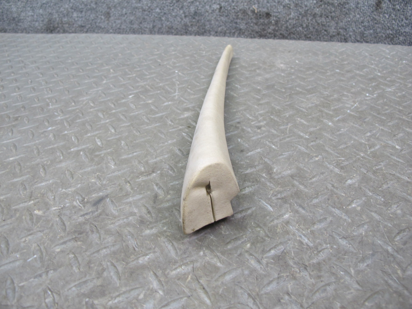 86-91 Mercedes W126 Front Left & Right Door Window Surround Trim Panel Set OEM