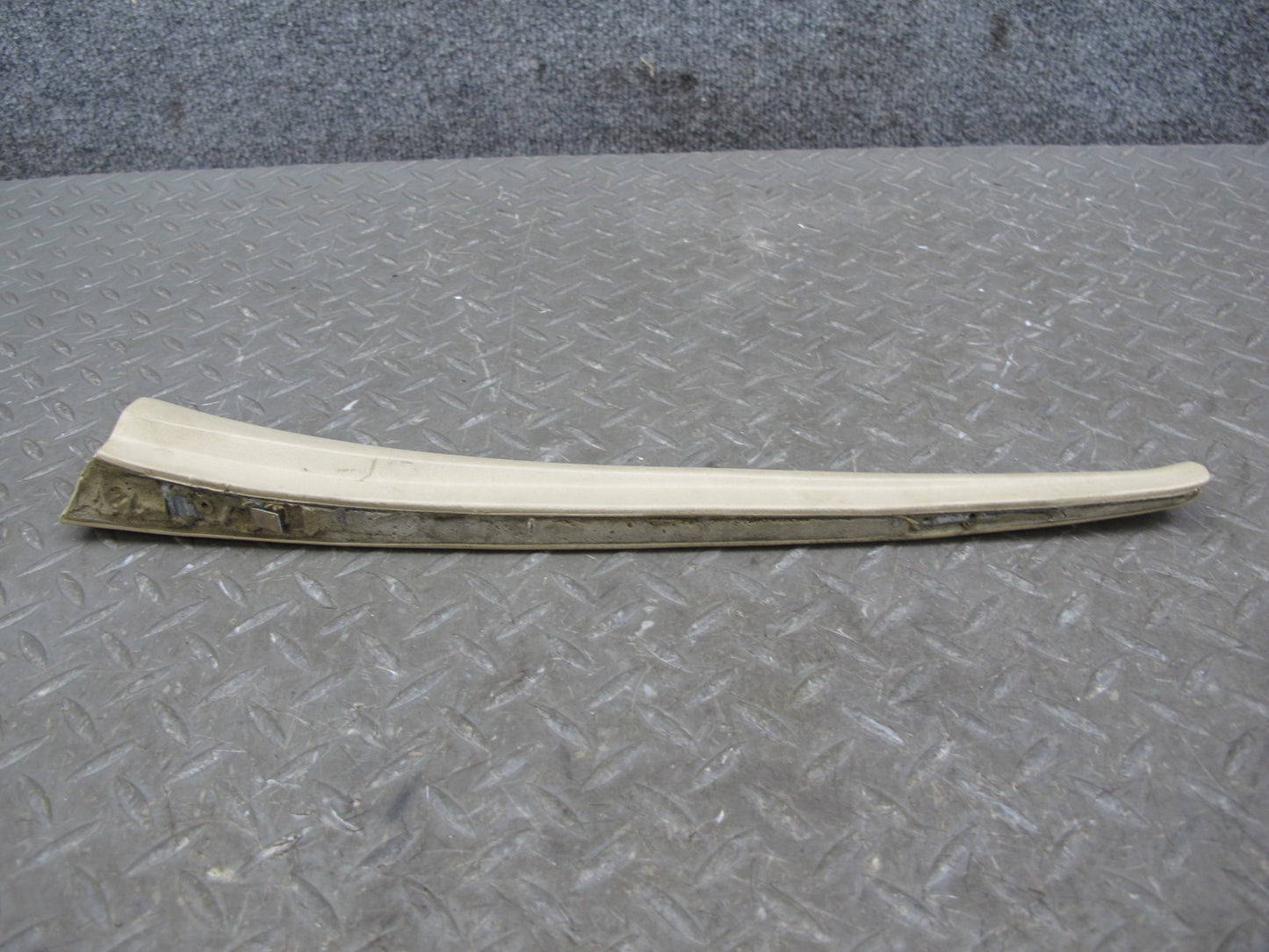 86-91 Mercedes W126 Front Left & Right Door Window Surround Trim Panel Set OEM