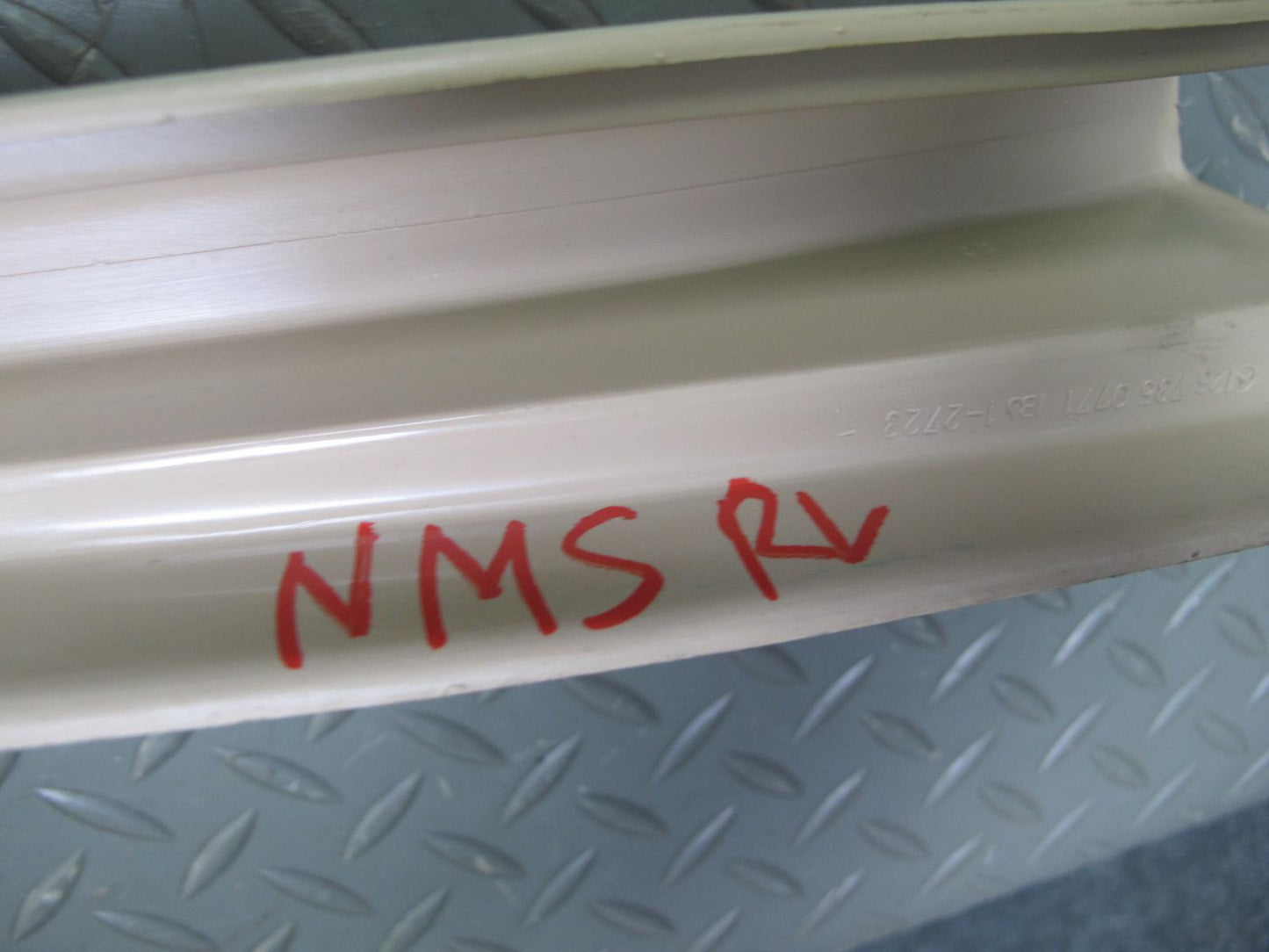 86-91 Mercedes W126 Rear Left & Right Door Window Surround Trim Panel Set OEM