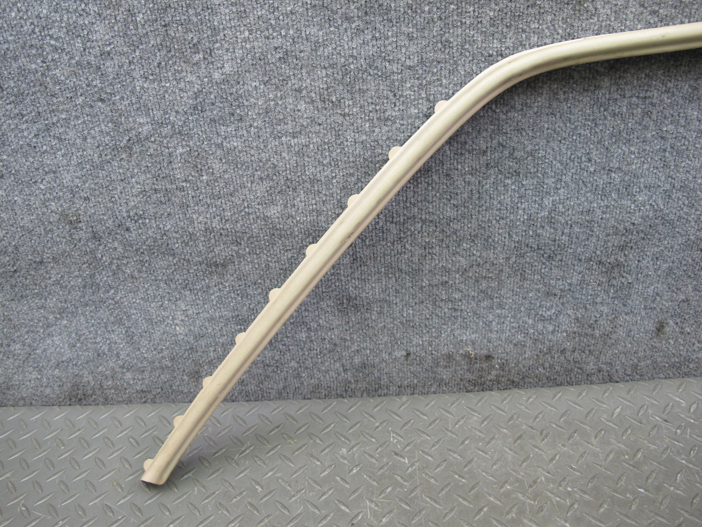 86-91 Mercedes W126 Rear Left & Right Door Window Surround Trim Panel Set OEM