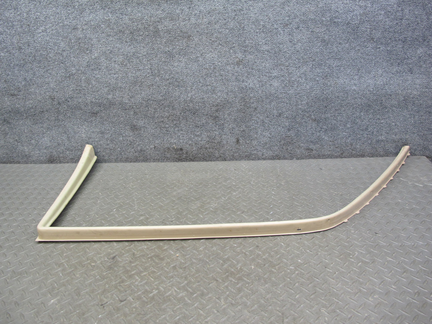 86-91 Mercedes W126 Rear Left & Right Door Window Surround Trim Panel Set OEM