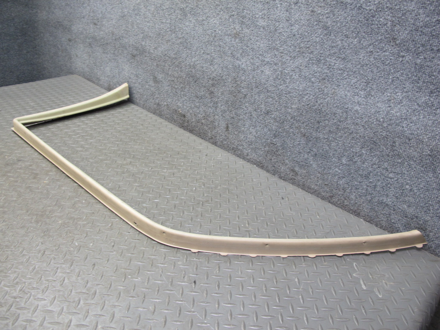 86-91 Mercedes W126 Rear Left & Right Door Window Surround Trim Panel Set OEM