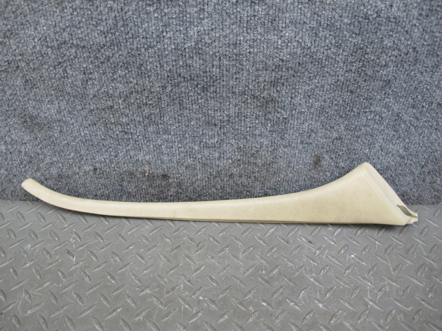 86-91 Mercedes W126 Rear Left & Right Door Window Surround Trim Panel Set OEM