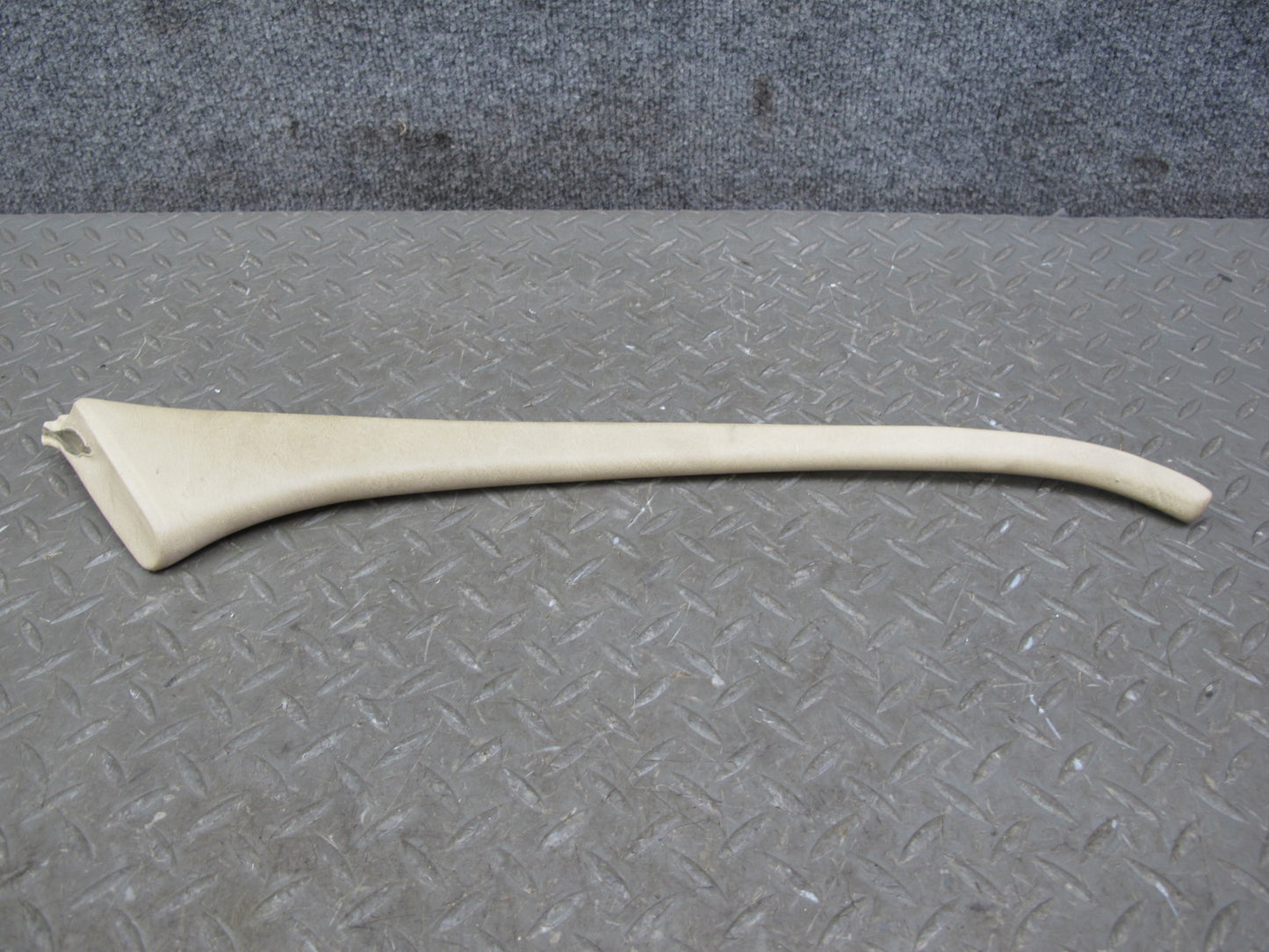 86-91 Mercedes W126 Rear Left & Right Door Window Surround Trim Panel Set OEM