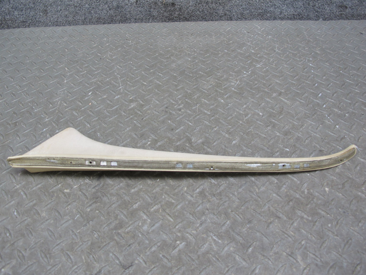 86-91 Mercedes W126 Rear Left & Right Door Window Surround Trim Panel Set OEM