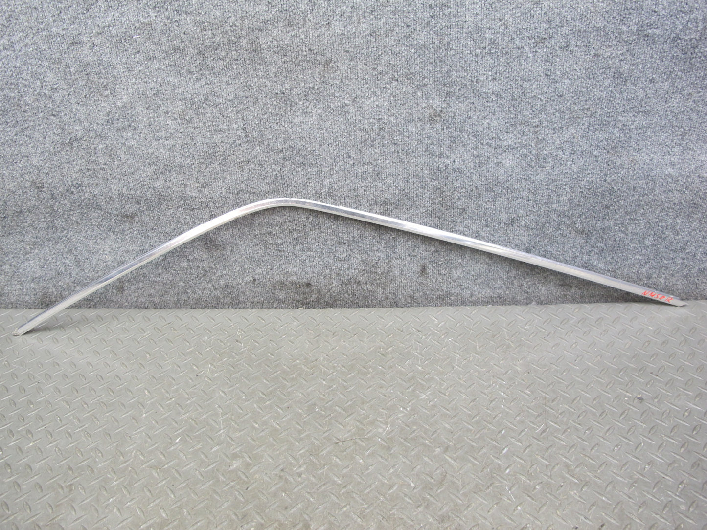 86-91 Mercedes W126 Set of 10 Rear Left & Right Door Chrome Trim Molding OEM