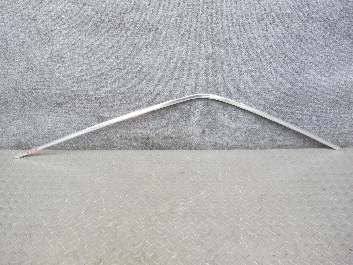 86-91 Mercedes W126 Set of 10 Rear Left & Right Door Chrome Trim Molding OEM