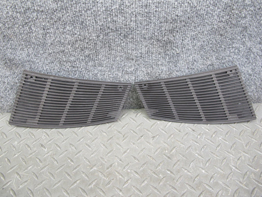 86-91 Mercedes W126 Set of 2 Dash Front Left & Right Grille Trim Cover OEM