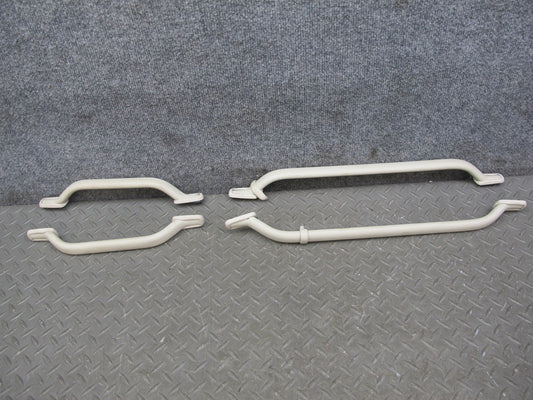 86-91 Mercedes W126 Sedan Set of 4 Front & Rear Overhead Grab Handle Set OEM