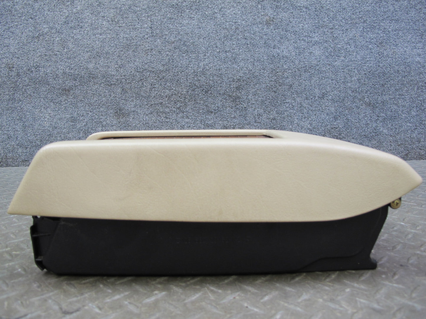 86-91 Mercedes W126 Center Console Roller Blind  Compartment Storage OEM