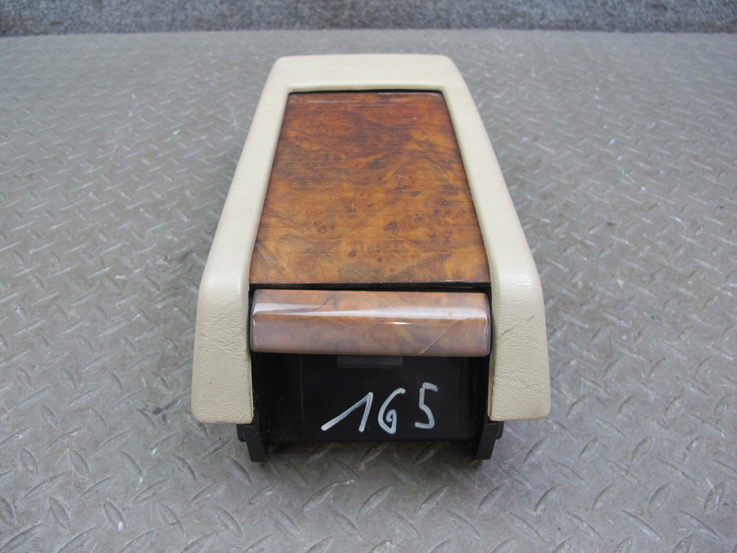 86-91 Mercedes W126 Center Console Roller Blind  Compartment Storage OEM