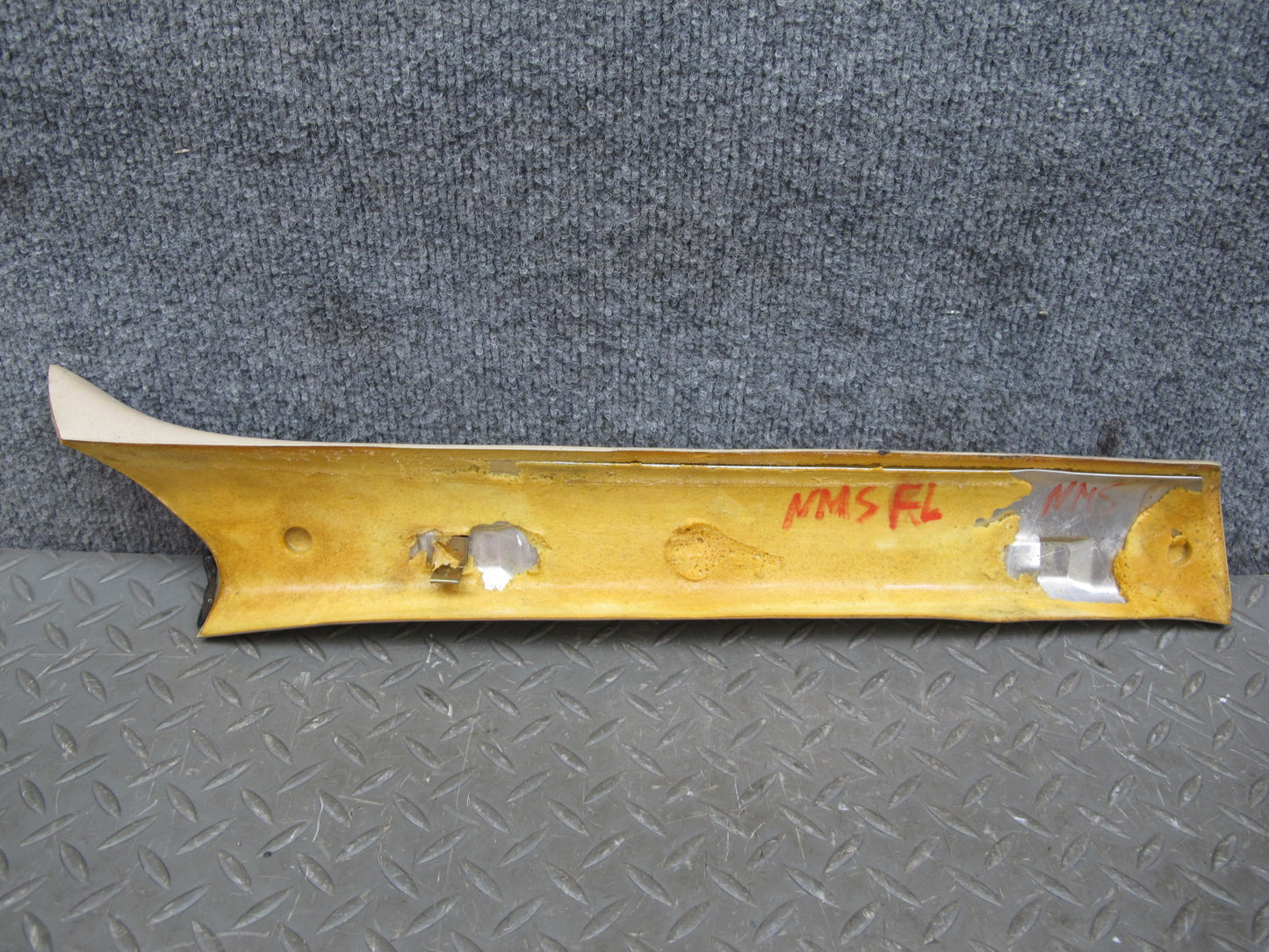 86-91 Mercedes W126 Set of 2  Front Left & Right A Pillar Trim Cover Panel OEM