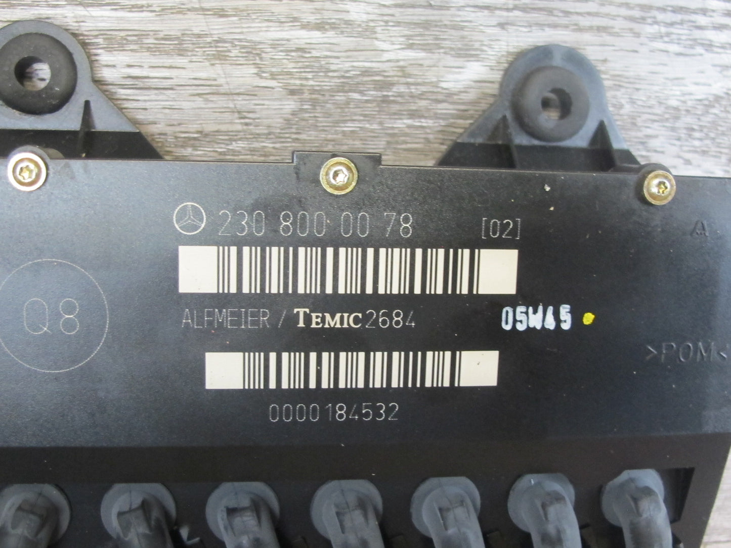 03-08 Mercedes R230 Front Left or Right Seat Lumbar Support OEM