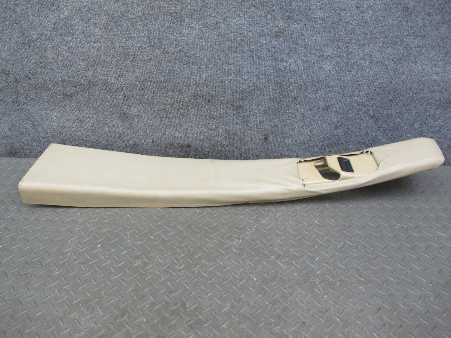 86-91 Mercedes W126 Set of 2 Center Interior B Pillar Upper Trim Panel OEM