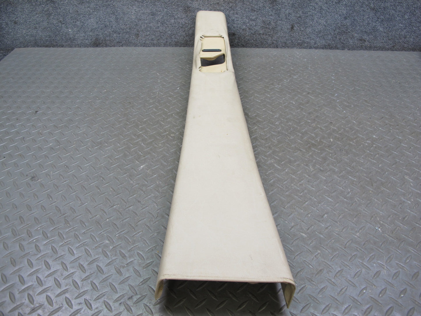 86-91 Mercedes W126 Set of 2 Center Interior B Pillar Upper Trim Panel OEM