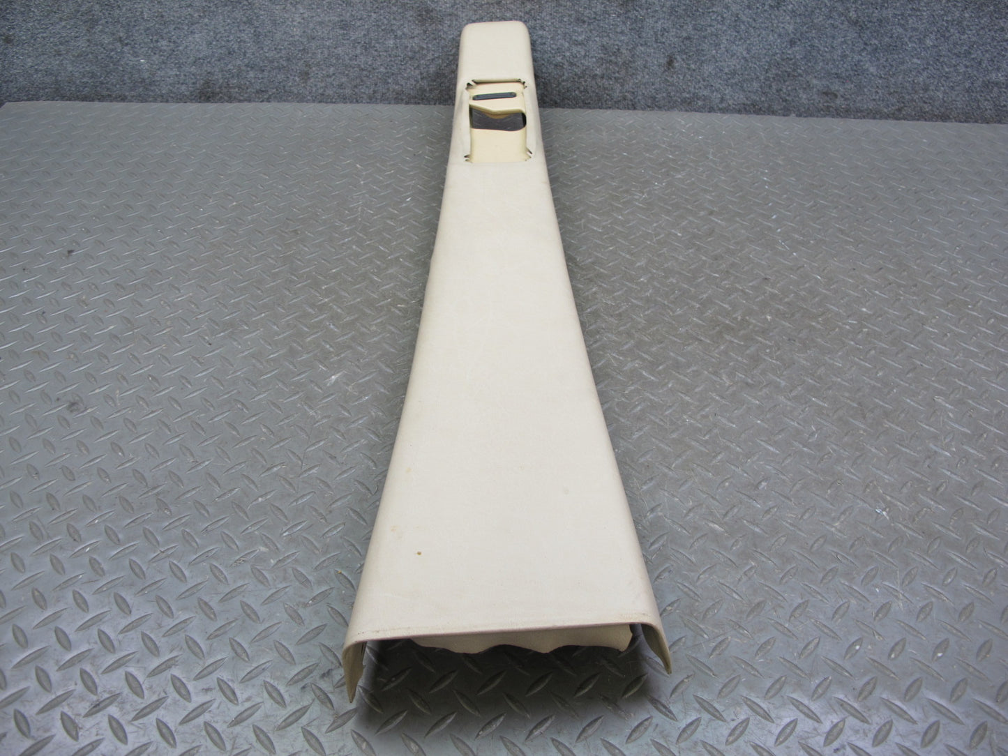 86-91 Mercedes W126 Set of 2 Center Interior B Pillar Upper Trim Panel OEM