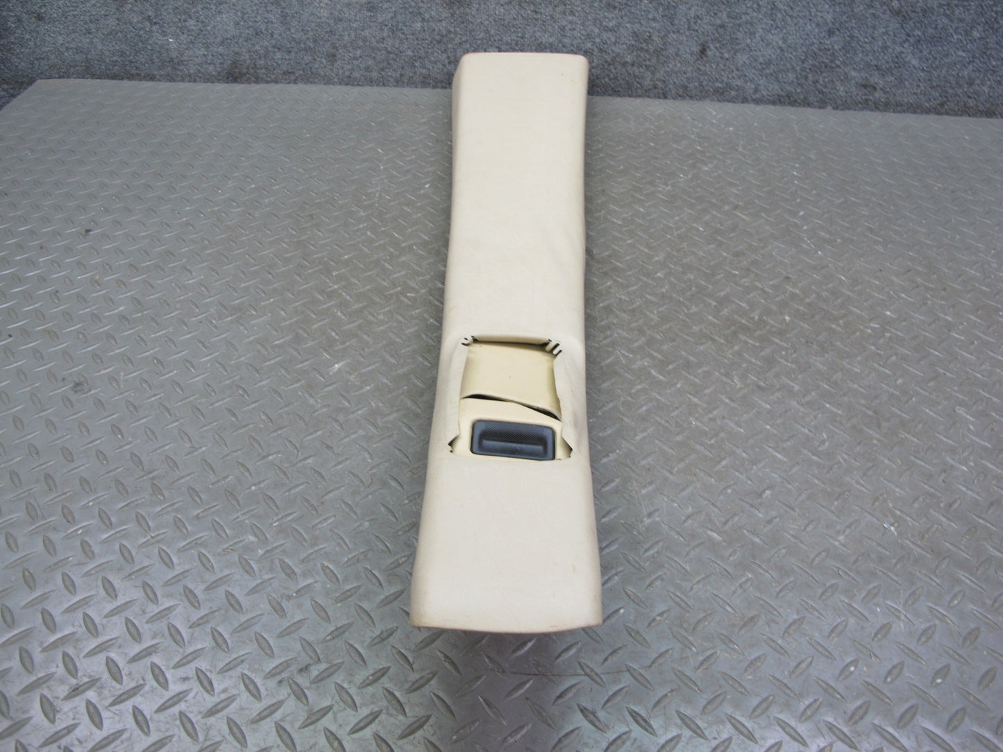 86-91 Mercedes W126 Set of 2 Center Interior B Pillar Upper Trim Panel OEM