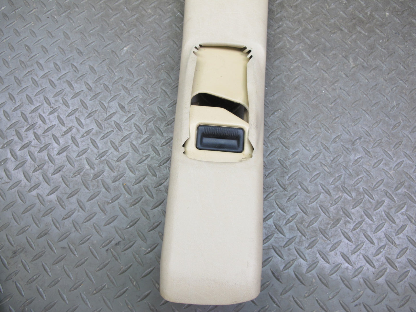 86-91 Mercedes W126 Set of 2 Center Interior B Pillar Upper Trim Panel OEM