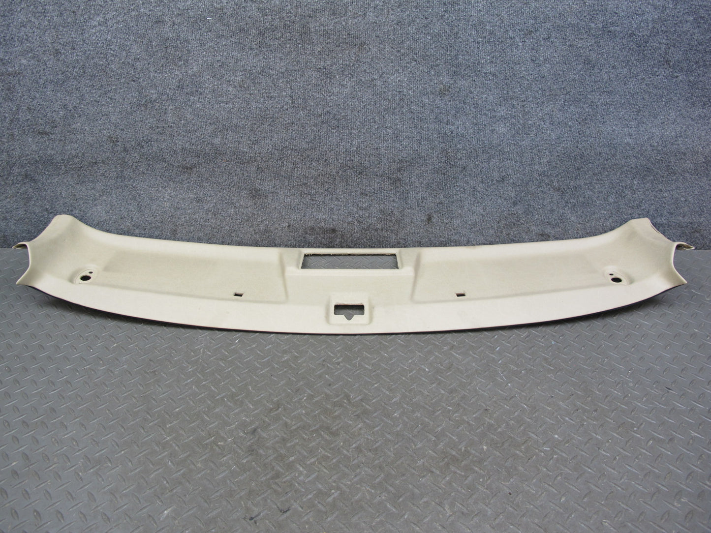 86-91 Mercedes W126 Front Upper Headliner Trim Cover Panel  OEM
