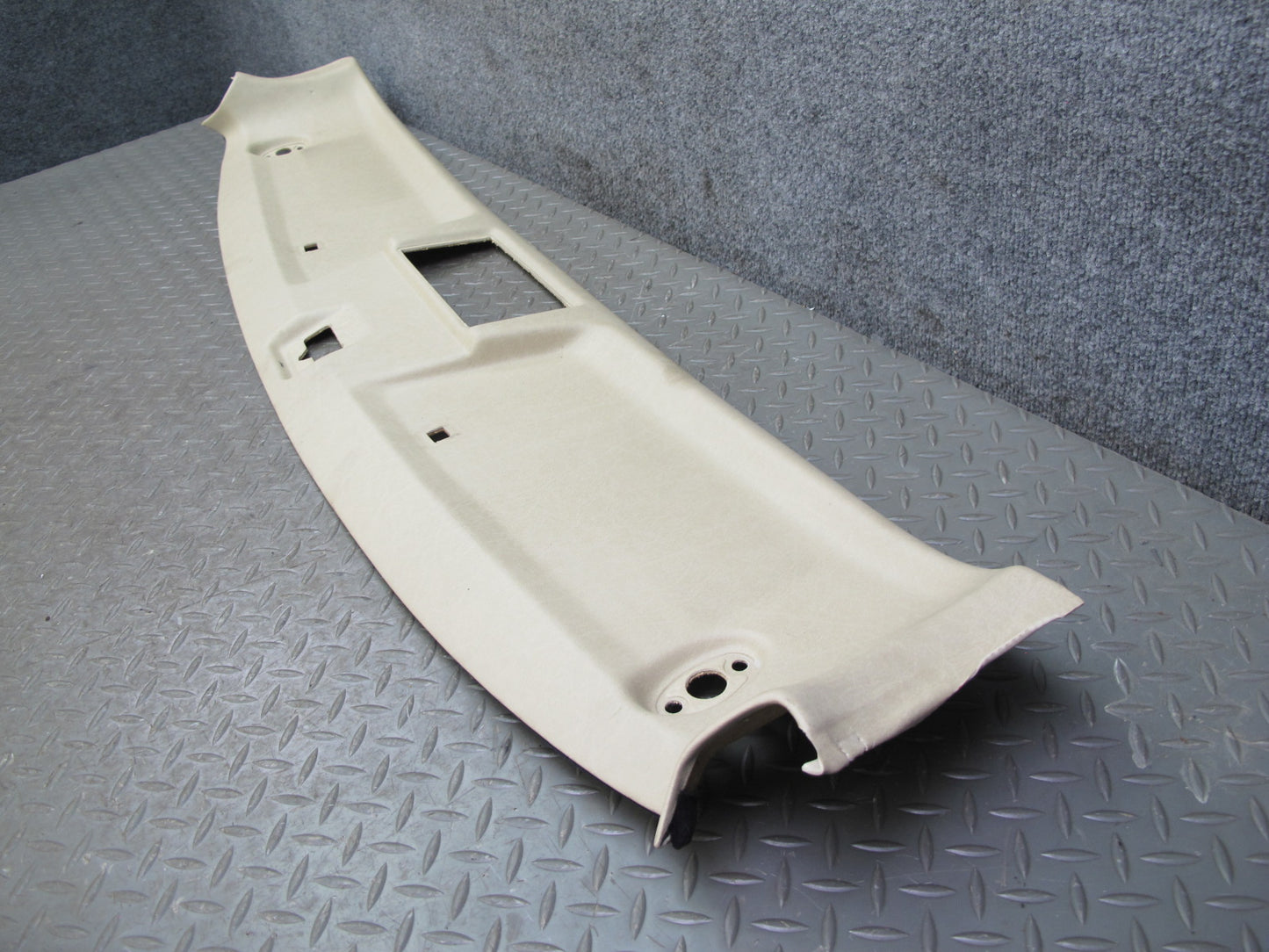 86-91 Mercedes W126 Front Upper Headliner Trim Cover Panel  OEM