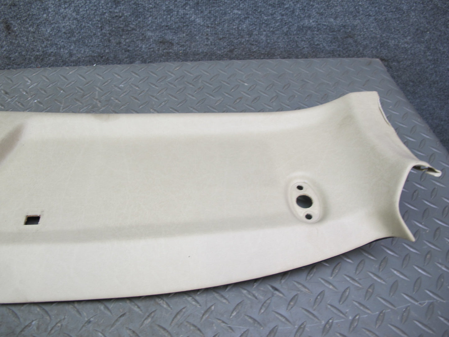 86-91 Mercedes W126 Front Upper Headliner Trim Cover Panel  OEM