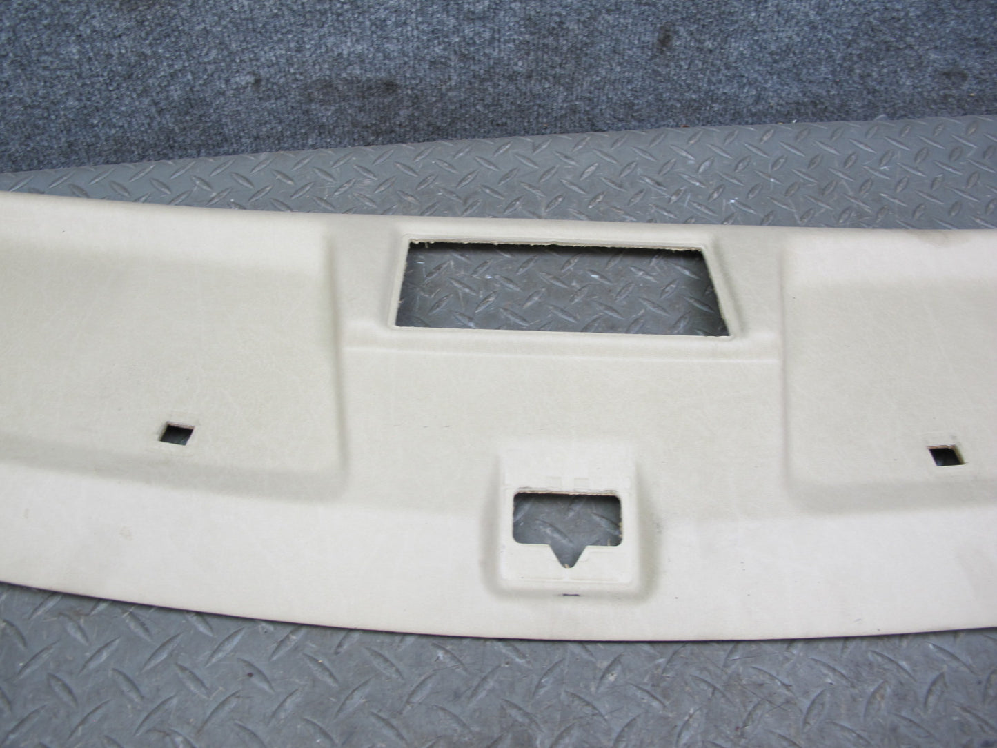 86-91 Mercedes W126 Front Upper Headliner Trim Cover Panel  OEM