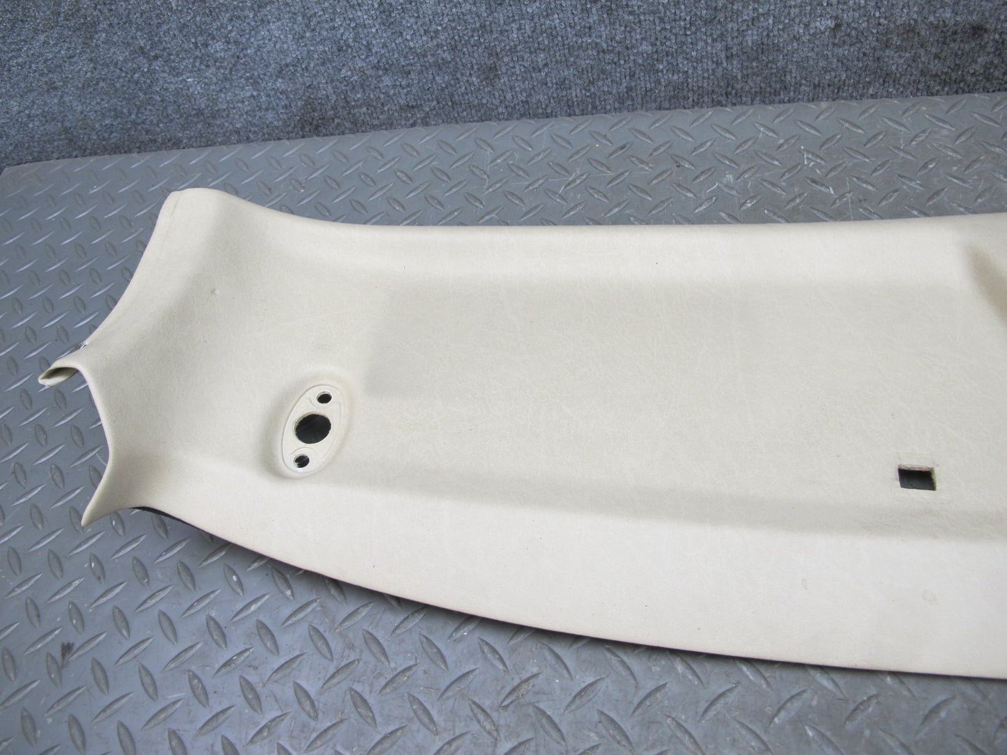 86-91 Mercedes W126 Front Upper Headliner Trim Cover Panel  OEM