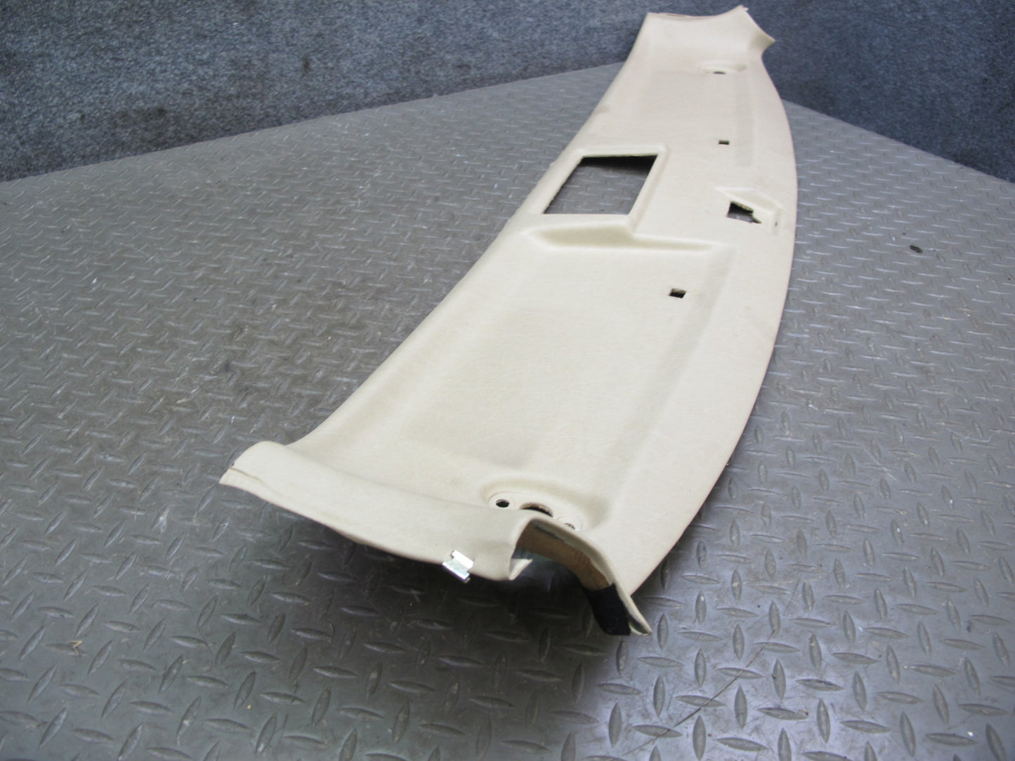 86-91 Mercedes W126 Front Upper Headliner Trim Cover Panel  OEM