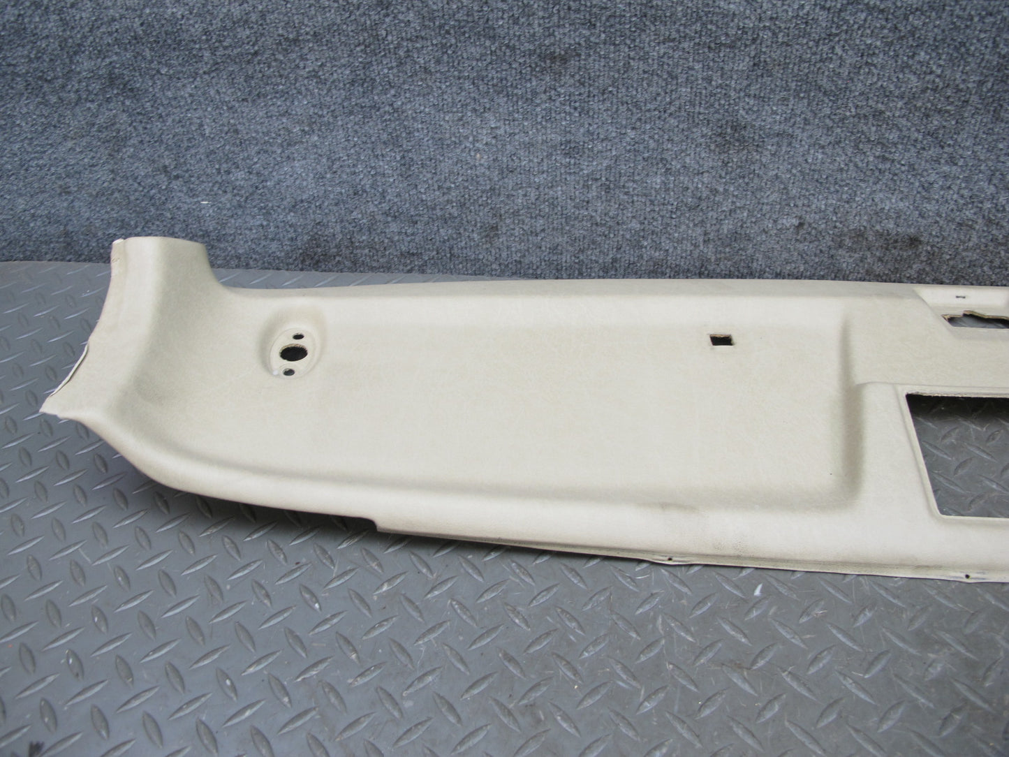 86-91 Mercedes W126 Front Upper Headliner Trim Cover Panel  OEM