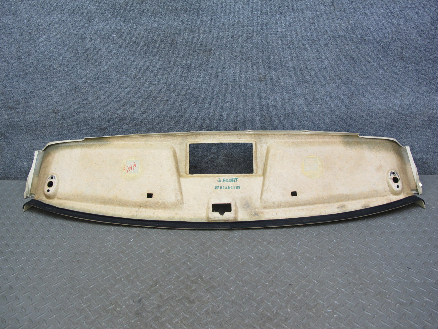 86-91 Mercedes W126 Front Upper Headliner Trim Cover Panel  OEM