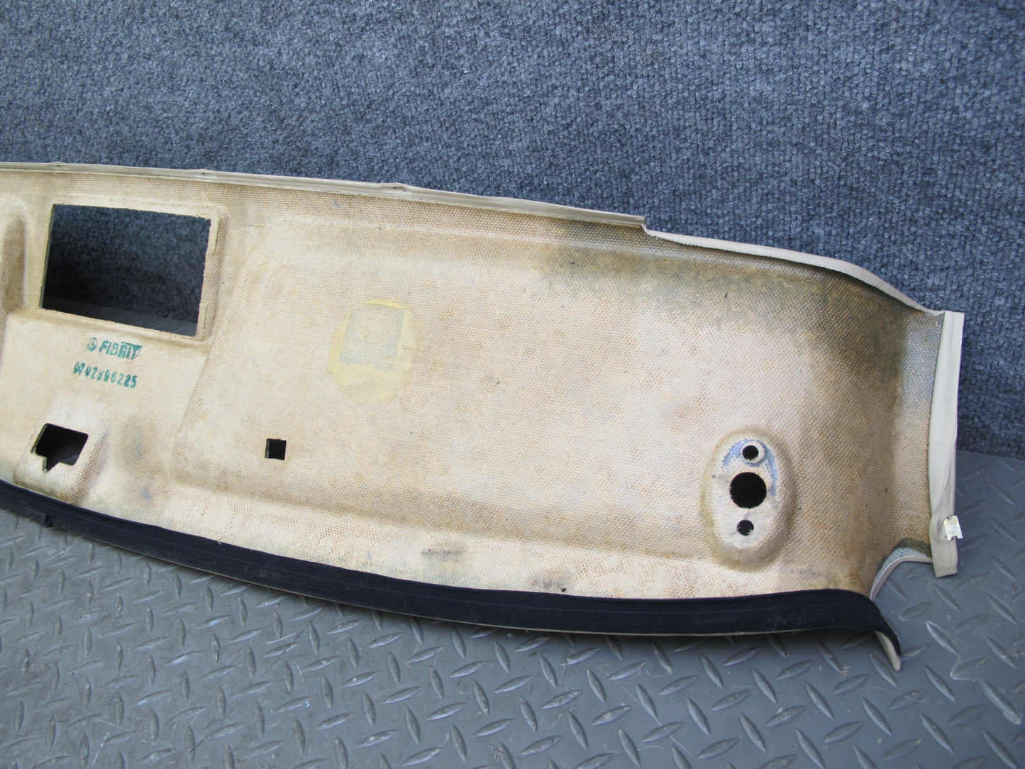 86-91 Mercedes W126 Front Upper Headliner Trim Cover Panel  OEM