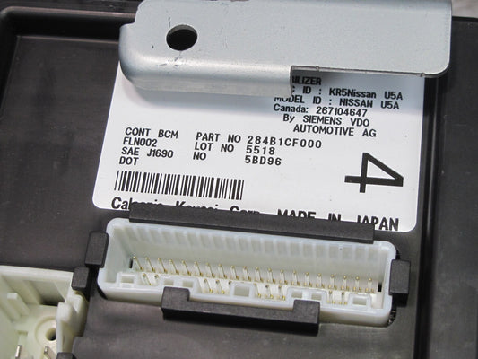 2005 Nissan 350Z Roadster M/T ECU BCM Fuse Ignition Door Glove Lock KEY Set OEM