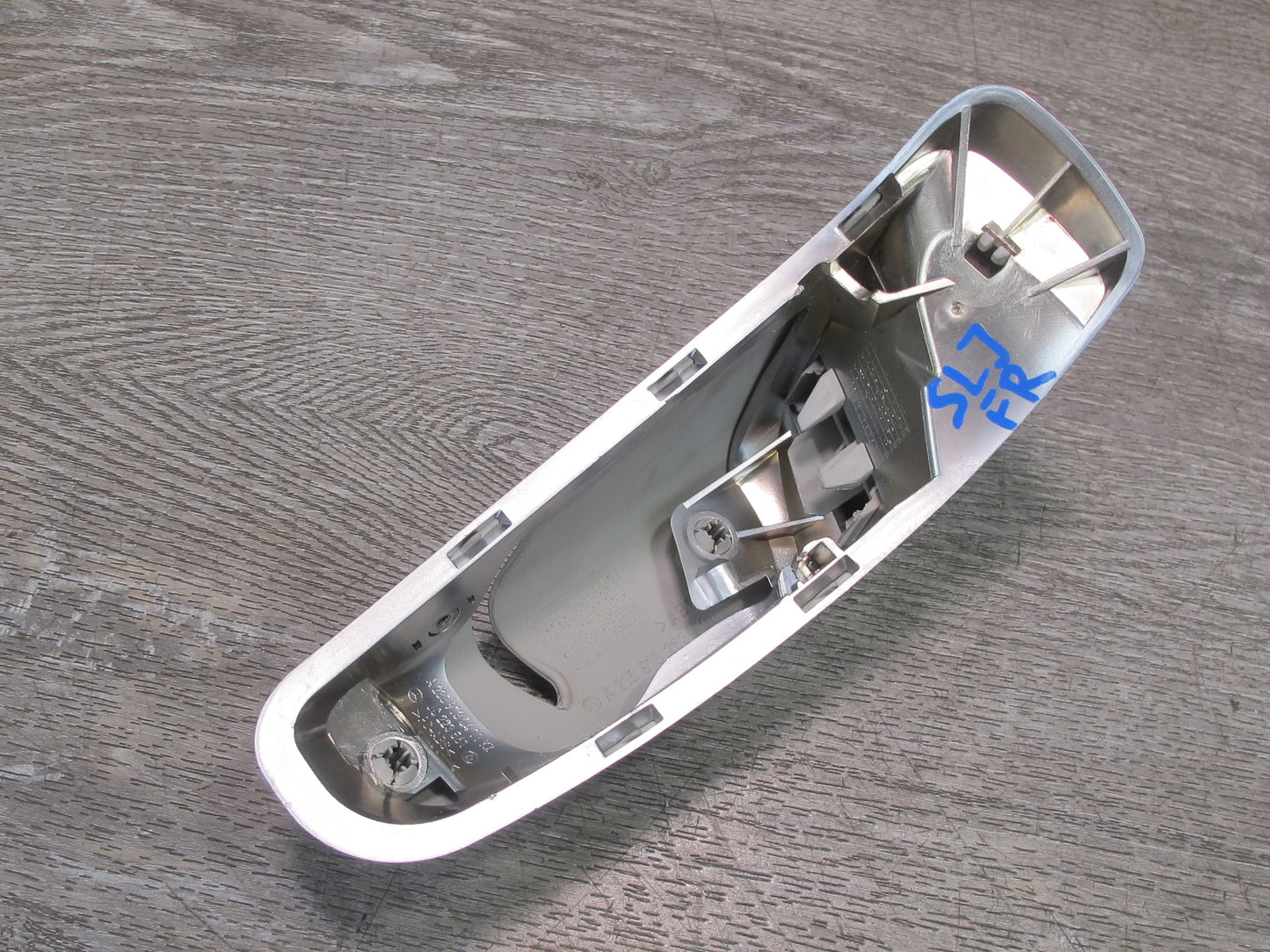 03-06 Mercedes R230 Front Right Passenger Seat Trim Cover Panel Set Gray OEM