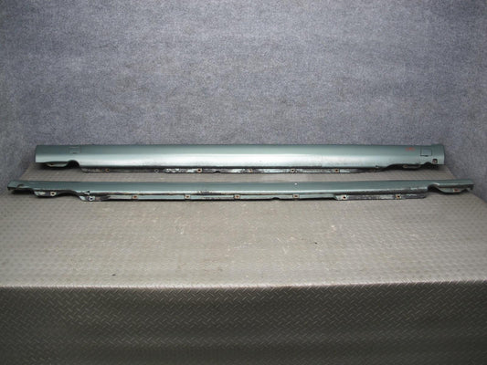 86-91 Mercedes W126 Set of 2 Left & Right Side Skirt Rocker Panel Molding OEM