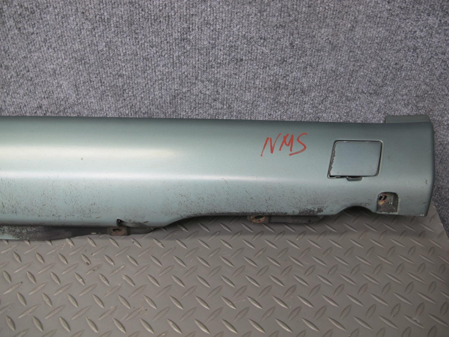 86-91 Mercedes W126 Set of 2 Left & Right Side Skirt Rocker Panel Molding OEM