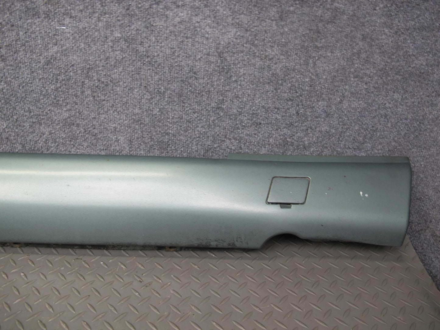 86-91 Mercedes W126 Set of 2 Left & Right Side Skirt Rocker Panel Molding OEM