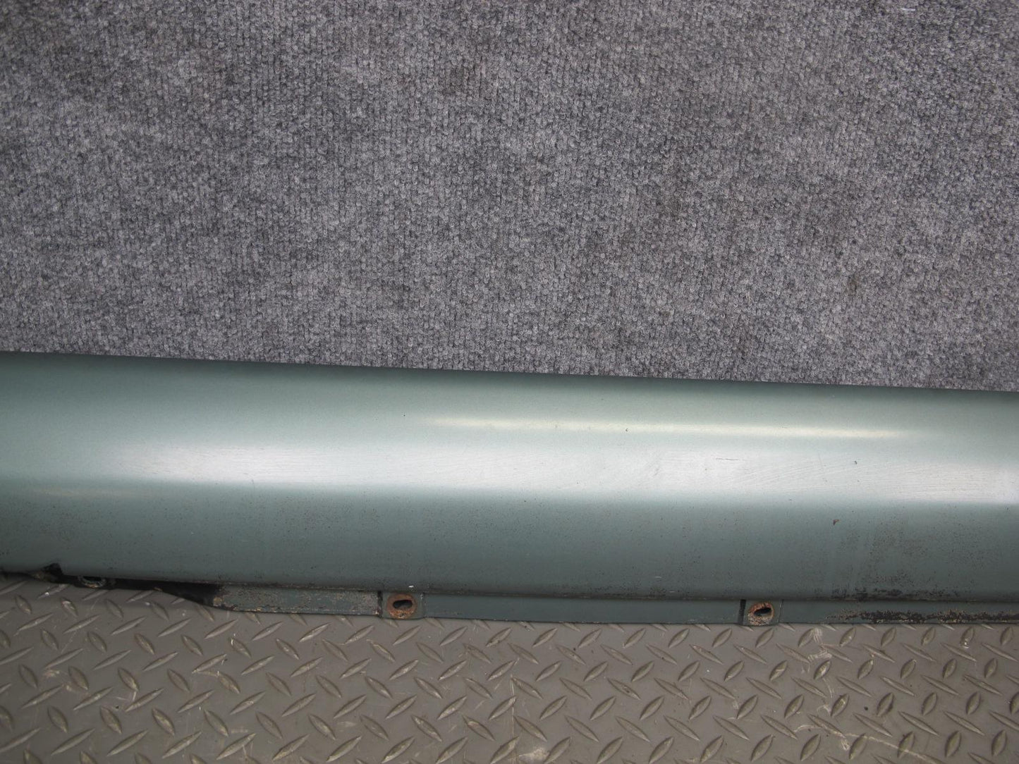 86-91 Mercedes W126 Set of 2 Left & Right Side Skirt Rocker Panel Molding OEM